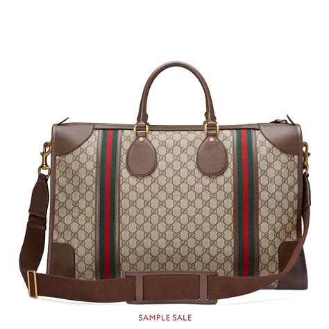 gucci soft gg supreme carry on duffle|Gucci Duffle Bags for Men .